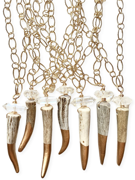 Antler Necklace- Power Piece