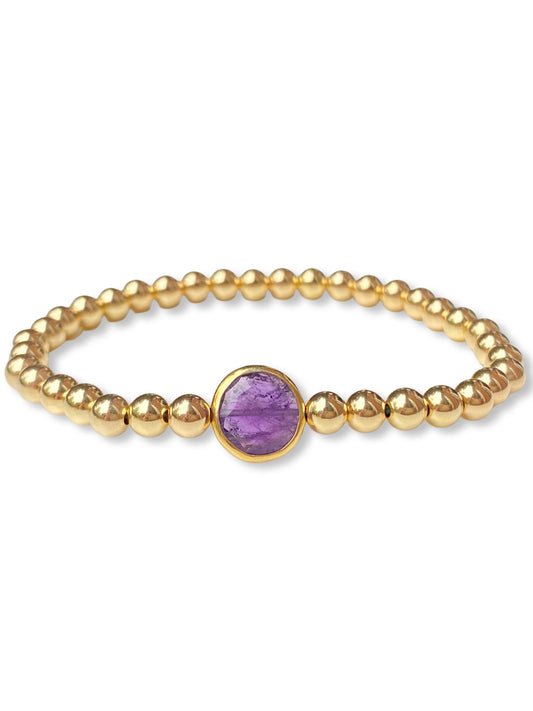 Gold Ball Bracelet- 14k gold-filled