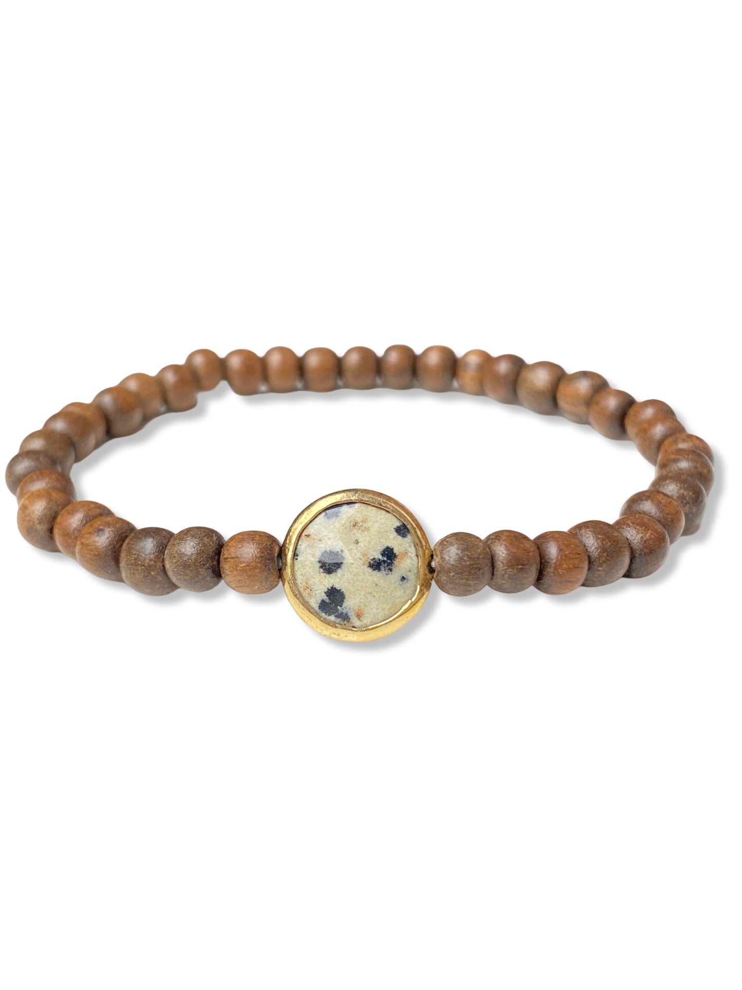 Wood Stretch Bracelet- Robles