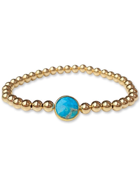 Gold Ball Bracelet- 14k gold-filled