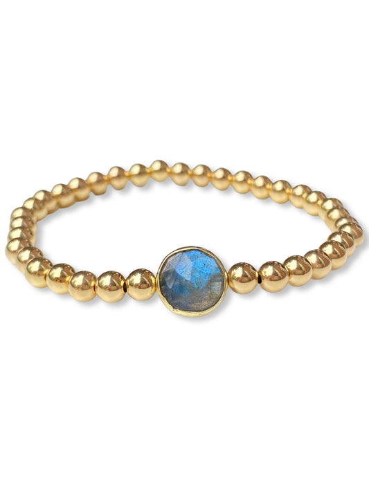 Gold Ball Bracelet- 14k gold-filled