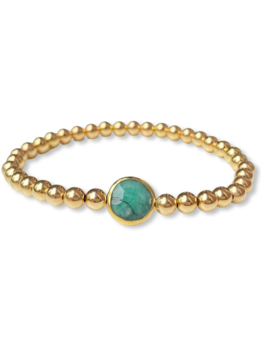 Gold Ball Bracelet- 14k gold-filled