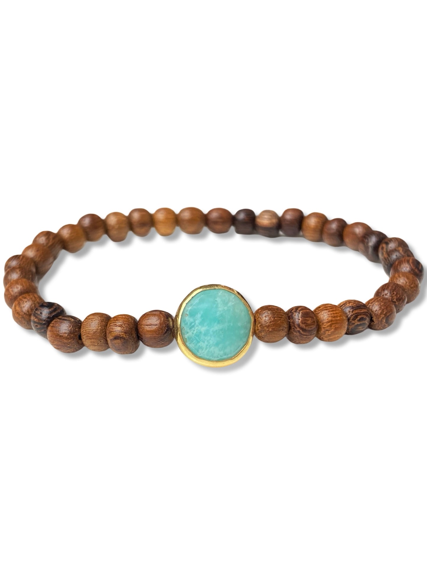 Wood Stretch Bracelet- Robles