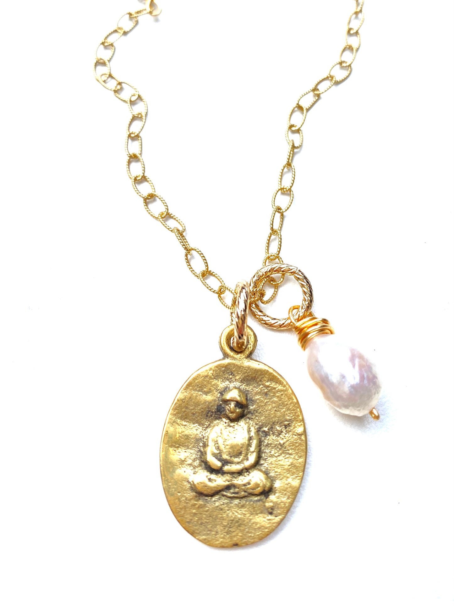 Charm Necklace- Buddha