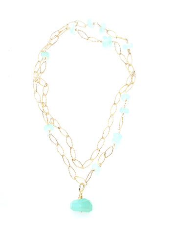 Magia Necklace - Chalcedony