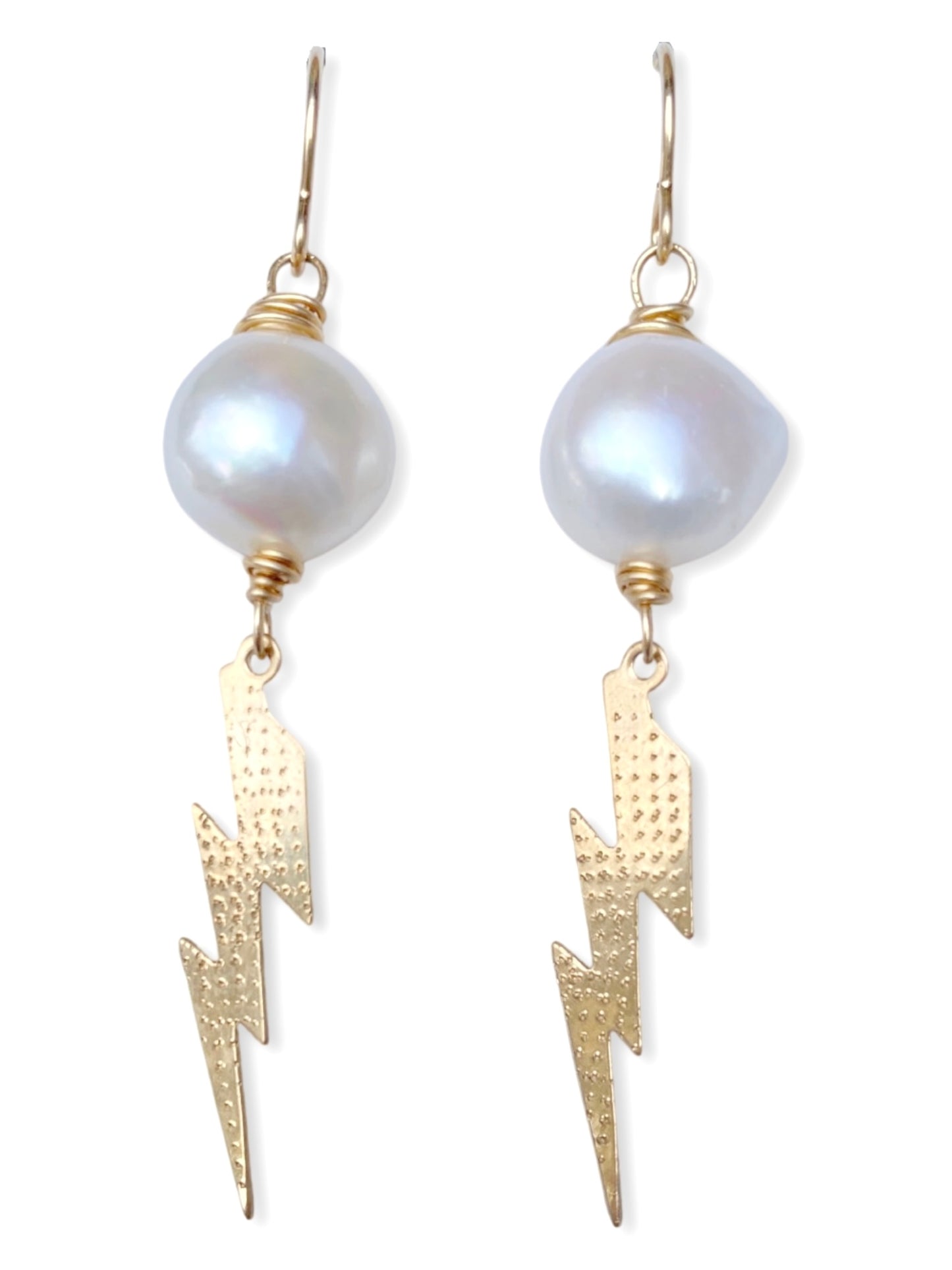 Pearl Earrings- Gold