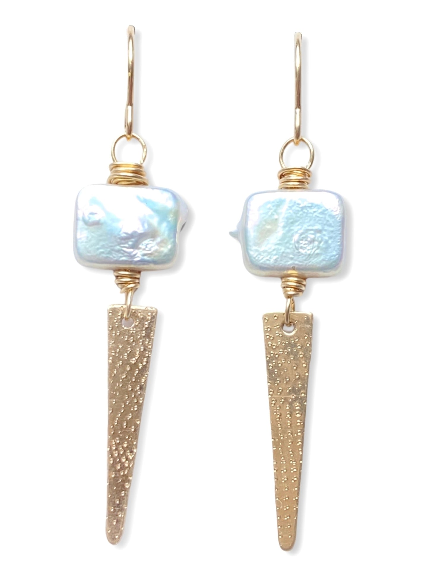 Pearl Earrings- Gold