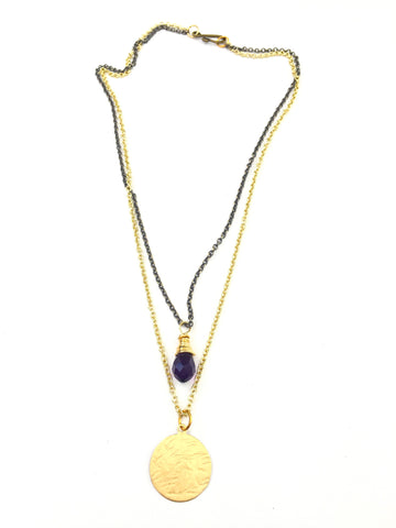 Peruvian Violet Necklace- Short
