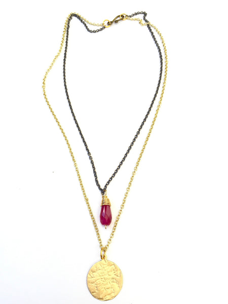 Lusty Red Necklace- Short